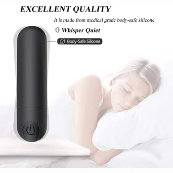 USB Charging 10 Speeds Mini Bullet Dildo Vibrators Vagina Anal Massager for Female Adult Sex Toys for Women Clitoris Stimulator 4