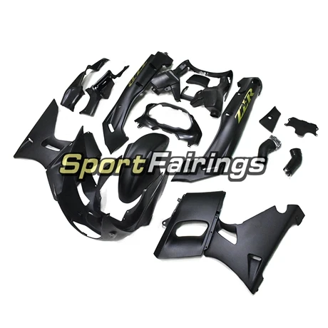 Матовый черный Обтекатели для Kawasaki ZZR400 1993 94 95 96 97 98 99 00 01 02 03 04 05 06 2007 ZZR-400 93 07 кузова мотоцикл корпуса