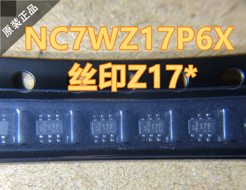 30 шт./лот NC7WZ17P6X Z17* SOT-363 лучшее качество