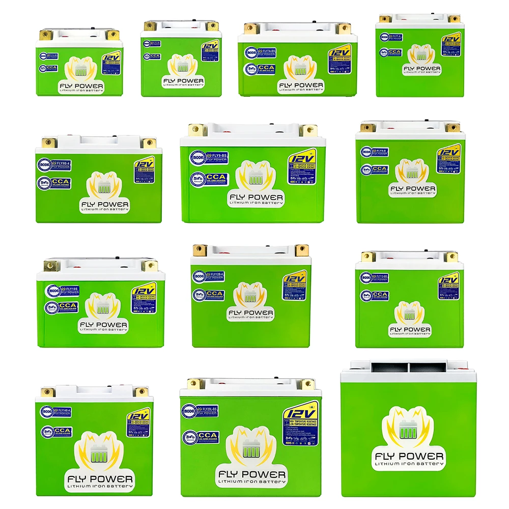 

Высококачественный литий-ионный аккумулятор для стартера мотоцикла Lifepo4 с BMS и сроком службы более 4000 раз