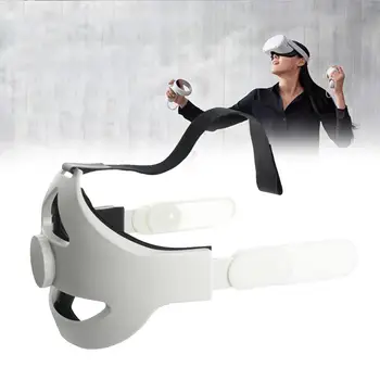 

Adjustable For Oculus Quest 2 Head Strap VR elite Access Supporting forcesupport Reality strap,Increase improve Comfort Vir F1S9