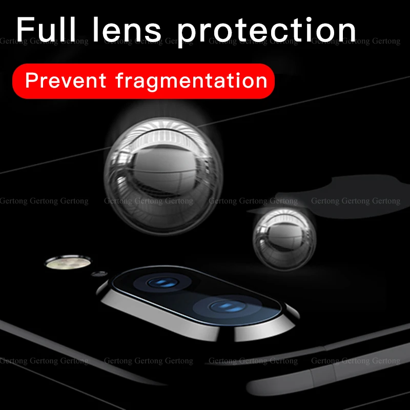 9D Camera Explosion Protection Tempered Glass For iPhone 8 7 Plus XS MAX Camera Screen Protector Film For iPhone 7 8 X XS XR
