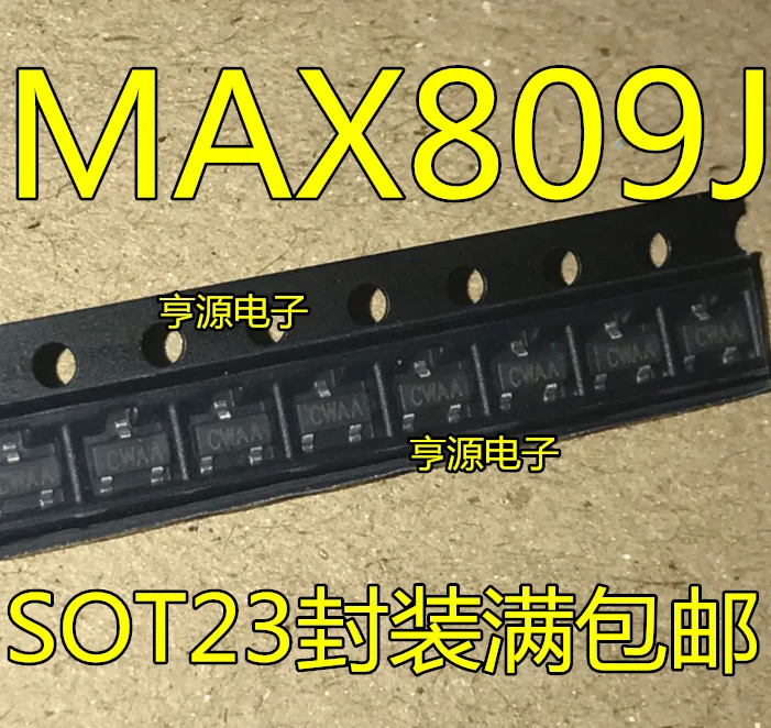 

10 шт. MAX809MAX809JMAX809J/R/S/T/M/LSOT23