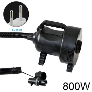 

EU US Plug Electric 2 Nozzles Canoeing Bike Airtrack Portable Toy Professional Inflator Pump Tire Air Compressor Swimming Pool