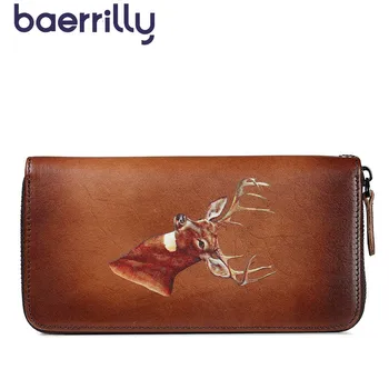 

Fashion Women Wallets With Phone Case Genuine Leather Wallet Female Long Clutch Bag High-capacity Card Holder Purse And Handbag