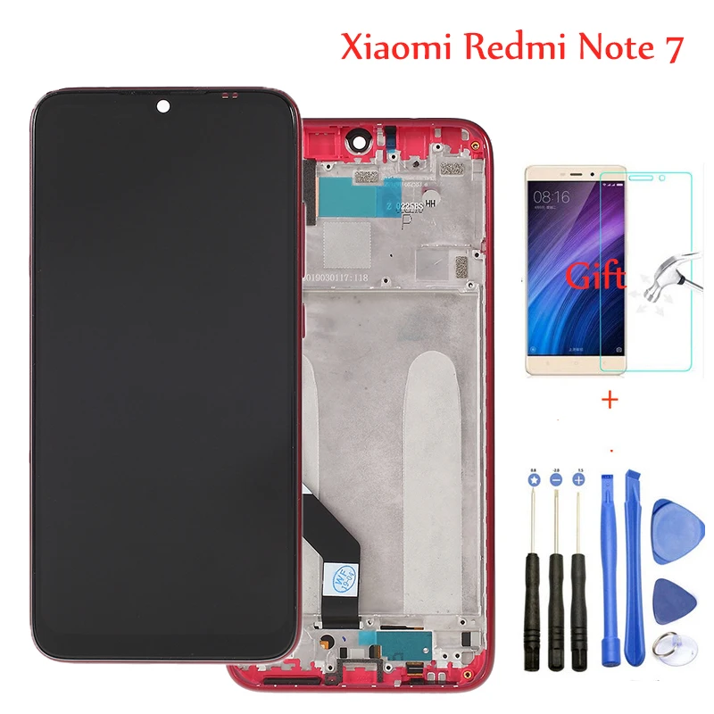

for Xiaomi Redmi Note 7 / Redmi Note 7 Pro LCD Display with Frame Touch Screen Digitizer LCD Display Redmi Note7 Repair Parts