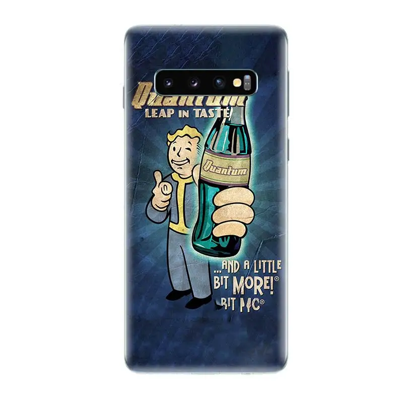 Фоллаут Нью Вегаса крышка чехол для телефона samsung Galaxy S10 плюс Lite A50 A70 A30 A10 A20E M30 A20 A80