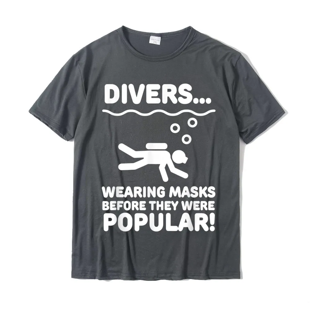 Print Tees 2021 Fashion O Neck Group Short Sleeve Pure Cotton Men T-shirts Hip hop T-Shirt Drop Shipping Funny Scuba Diving Shirts Mask Pun Gift for Scuba Diver T-Shirt__18991 carbon