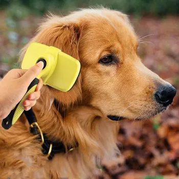 

Professional Pet Grooming brush Undercoat Rake Comb Dematting Tools Dog Cat Brush Removing Hair