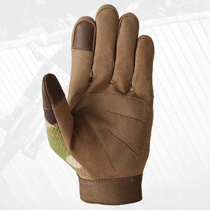 Открытый Охотничий Тактический полный палец перчатки армейские военные боевые страйкбол скалолазание стрельба перчатки для пейнтбола
