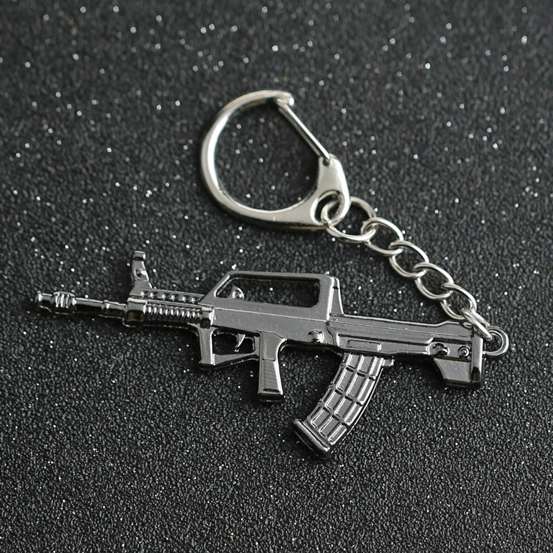CS GO CSGO CF брелок FAMAS 95 АВТОМАТИЧЕСКАЯ винтовка пистолет оружие счетчик удар крест огонь брелок кольцо ювелирные изделия