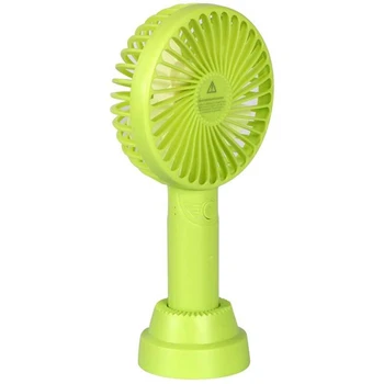

Hand-Held Portable Cartoon Base Fan Mini USB Hand Electric Fan M2 Fan Pocket Fan