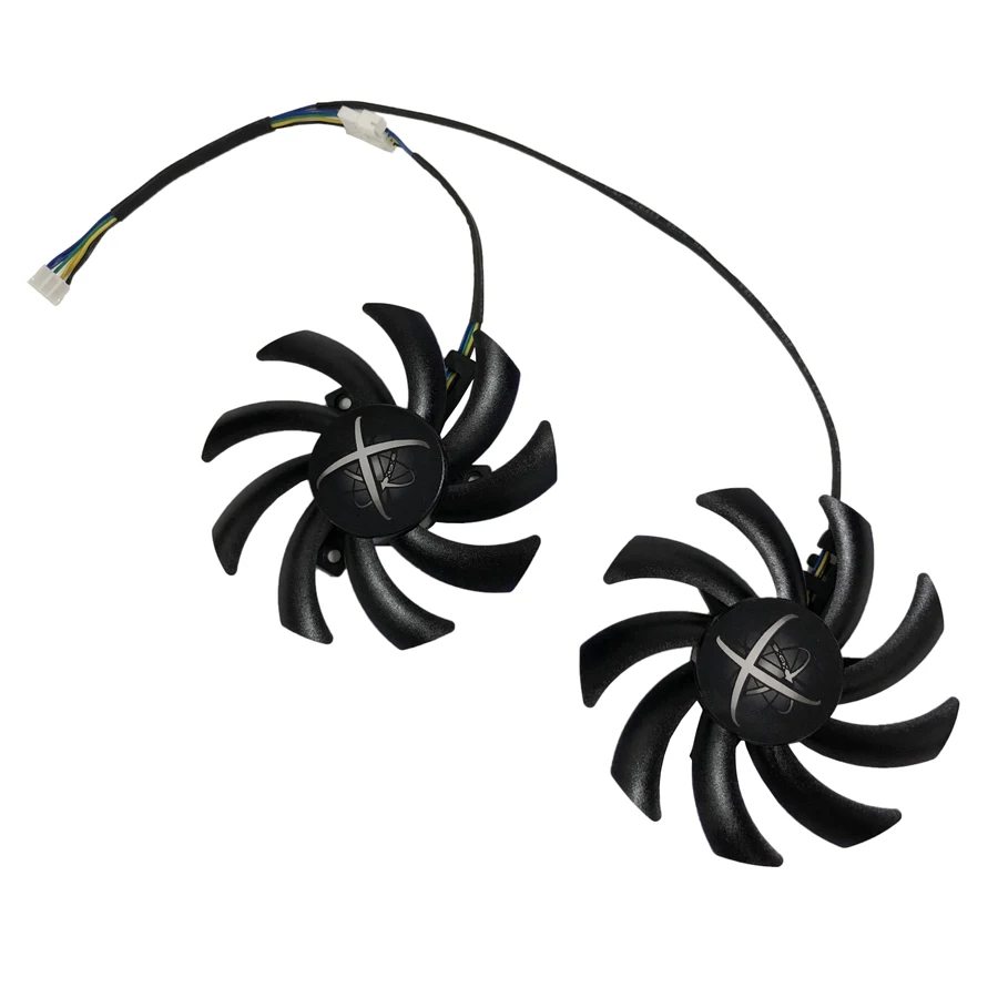 PLD10010S12HH 95mm DC 12V 0.4A 40mm 7Pin Graphics Video Card Cooling Dual Fan