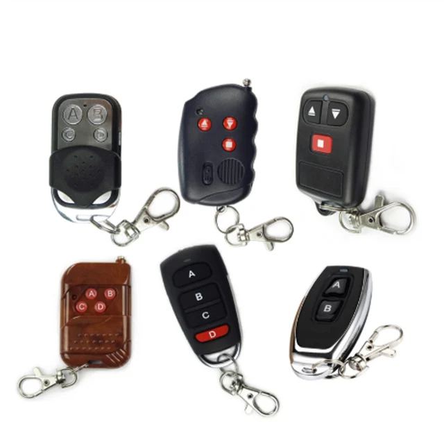 Universal Remote control for controlling the system many different types of remote control use garage and Gate opener 433Mhz 2