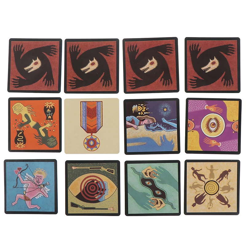 Werewolf And Cat Tarot Card Deck Board Game English Fun Deck Playing