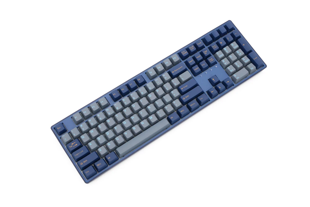 Taihao-teclado Mecânico Duplo Túnel Escuro Pbt para Jogos Faça Você Mesmo Perfil Oem Amarelo Azul u Mudança - Imagem 4