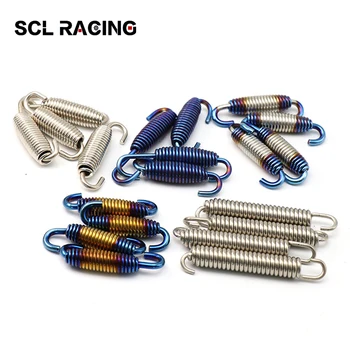 

SCL Racing Universal Motorcycle Exhaust Pipe Muffler Mounting Stainless Steel Spring Hooks Link Pipes Hook Puller Tool Kit Set