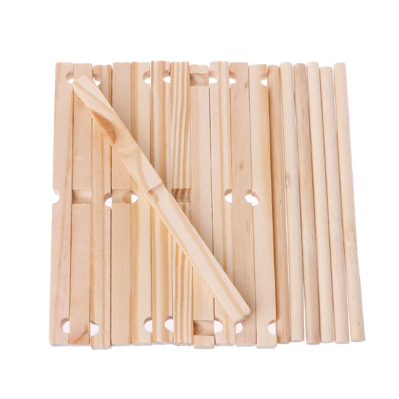 wooden construction blocks