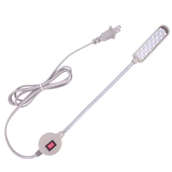 

Industrial Lighting 20 LED Sewing Machine Light Magnetic Mounting Base Gooseneck Lamp for All Sewing Machine Lighting