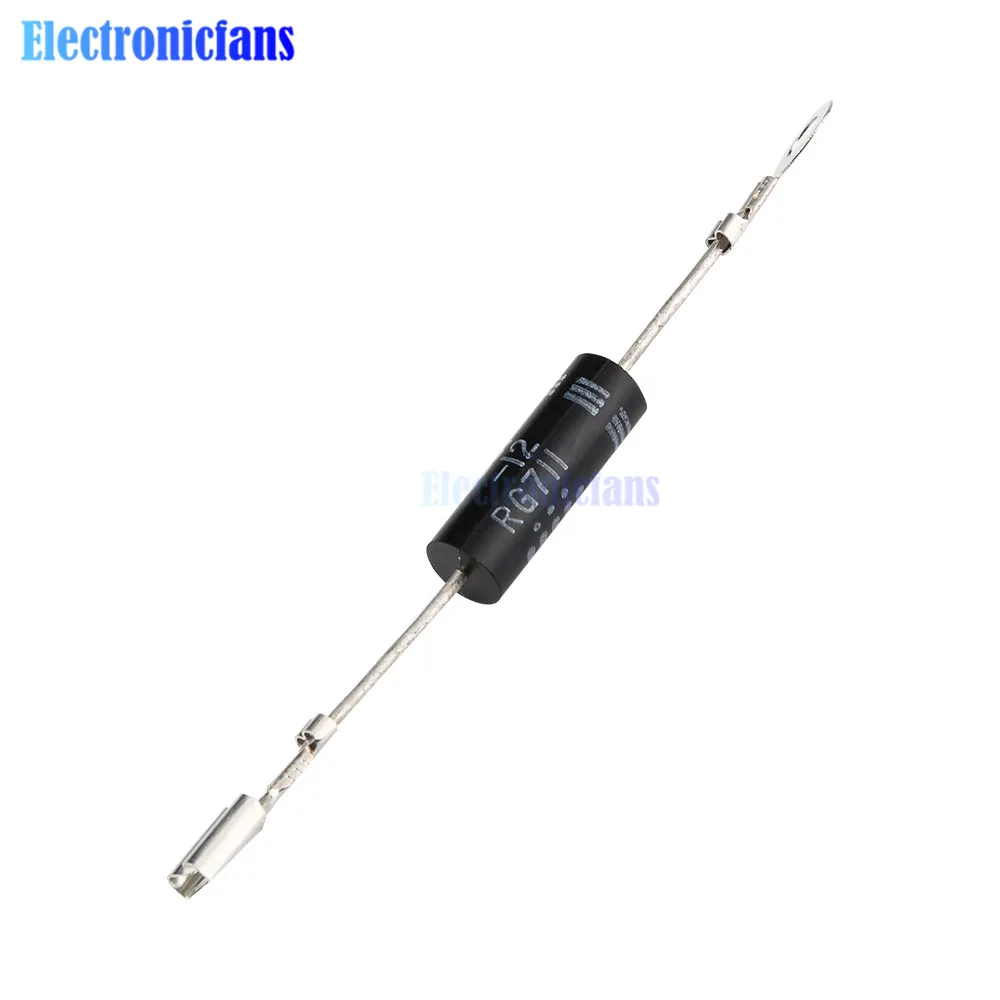 WHITEFLIP Set Of 10 HVM12 CL01-12 Microwave Oven High Voltage Diode Rectifier Electronic Components Hobby Kit