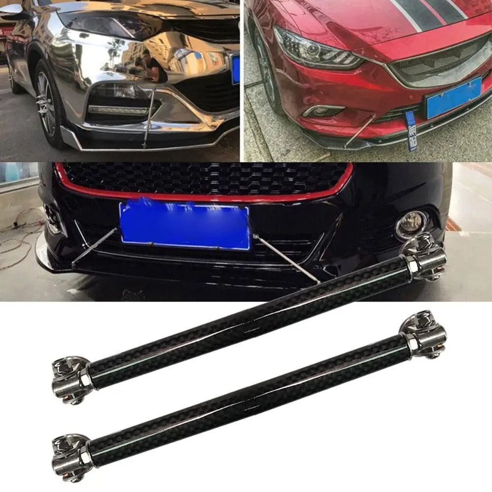 

Adjustable Universal Front Rear Bumper Lip Splitter Support Rod Exterior Auto Bar Brace Strut Splitter Rob Bumper Bumpers L X0E7