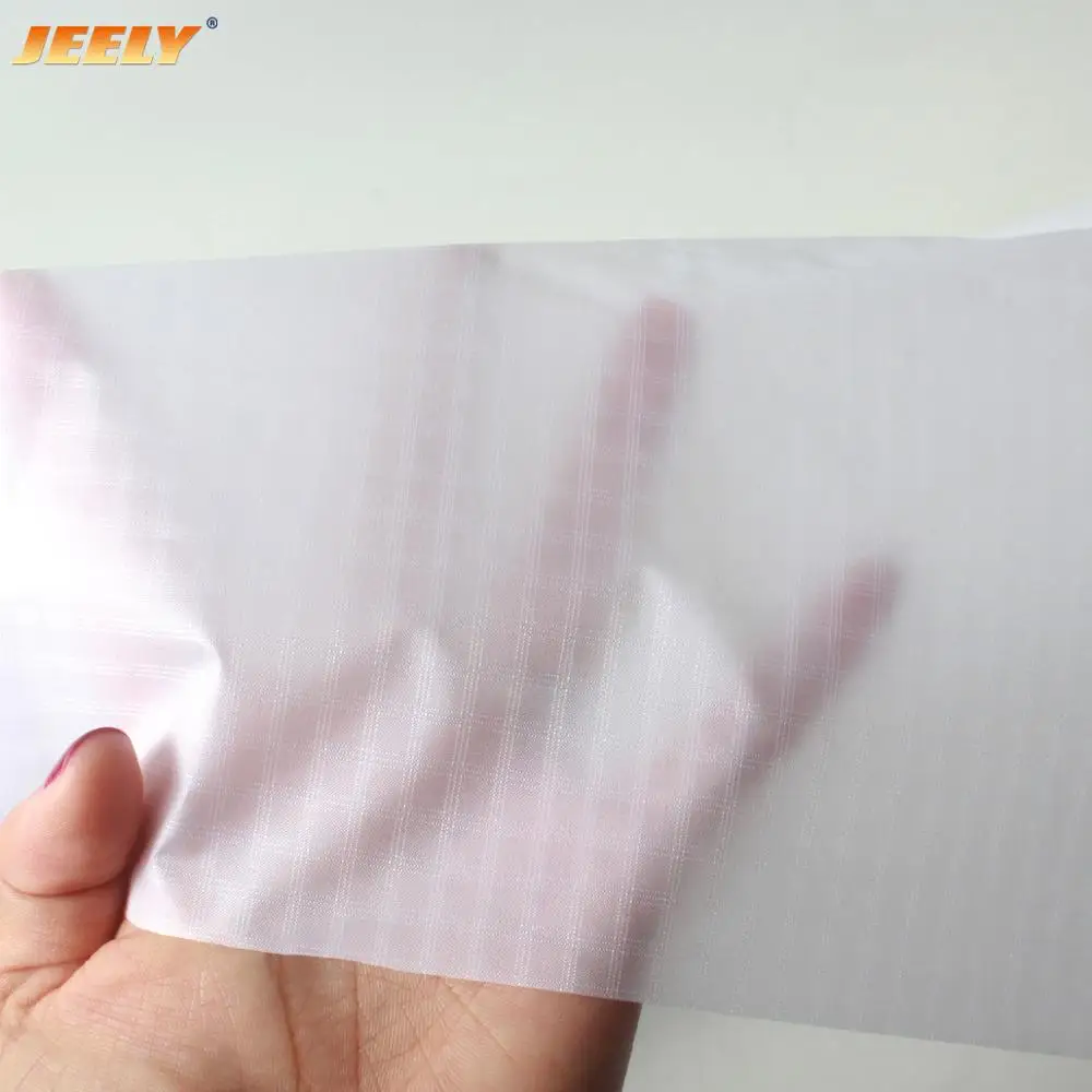 

61gsm 50D 0.7cm triple line ripstop high strength polyester fabric cloth for sailboat