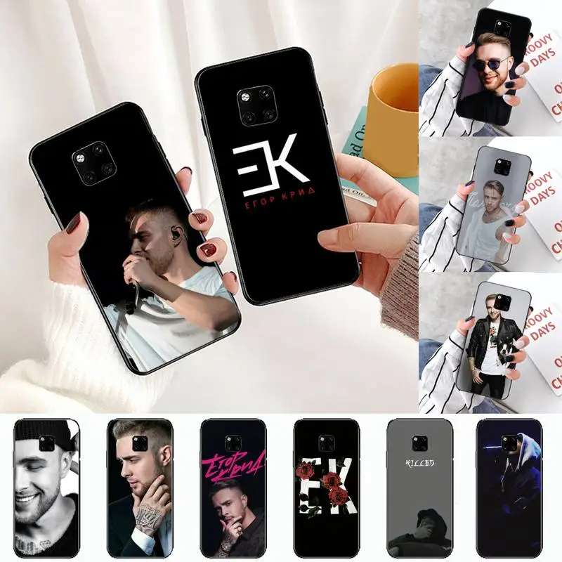 

Egor Kreed personality singer Phone Case For Huawei Mate 9 10 20 Pro lite 20x nova 3e P10 plus P20 Pro Honor10 lite