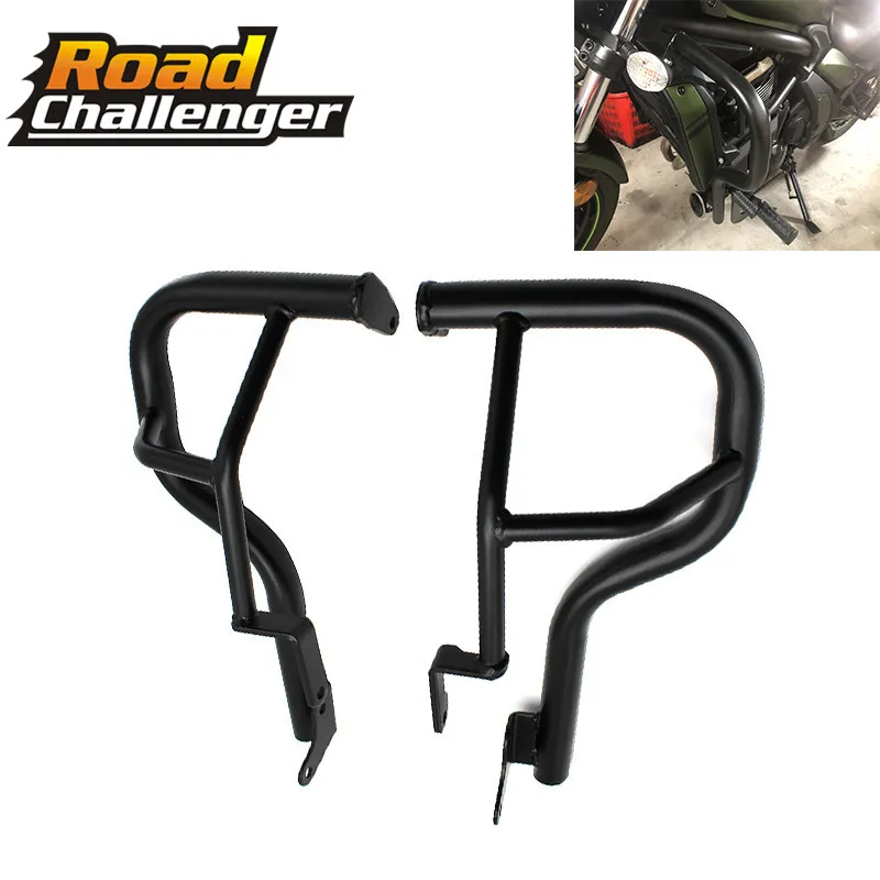 

Bumper Highway Crash Bar Safety Engine Style Buffer Protect For Kawasaki EN650 EN 650 S650 VN650 2015 EN650 2016 2017
