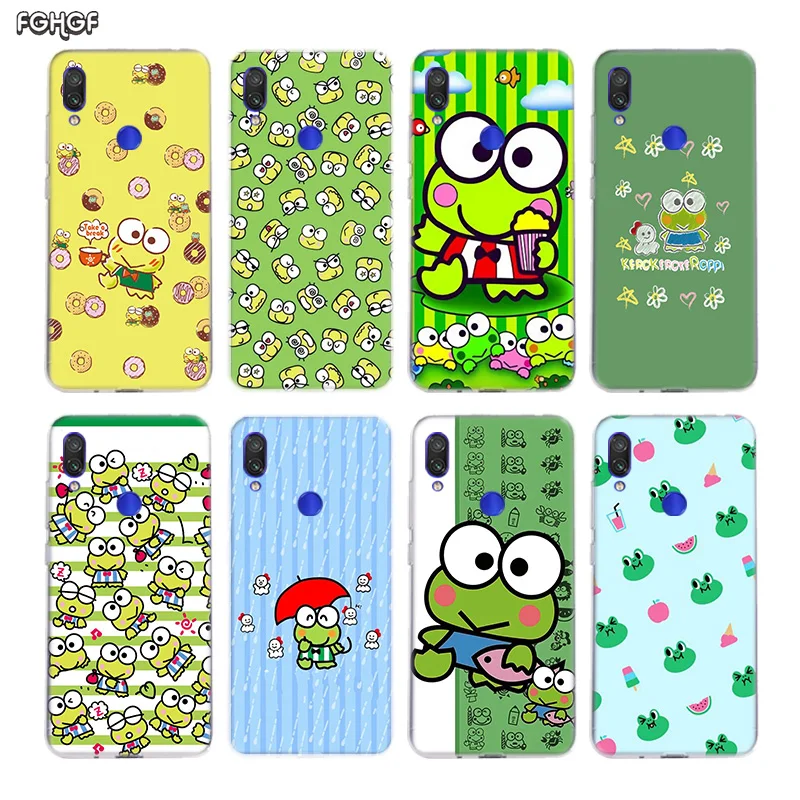 Милый keroppis силиконовый чехол для Xiaomi Redmi Note 7 6 Pro 5 4 4X K20 7A Y3 S2 5A 6A Xiomi Pocophone F1 9T 9 SE 8 A2 lite