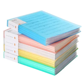 

A4 Insert Folder Display Book Insert Folder Document Storage Bags for Music Sheet Bank Campus Office File Information Booklet
