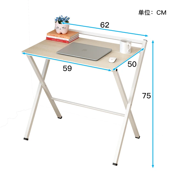 Компьютеризированный настольный, простой складной стол, письменный стол, спальня, студенческий стол, простой современный бытовой