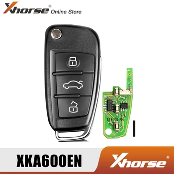

XHORSE XKA600EN VVDI2 For Audi A6L Q7 Type Universal Remote Key 3 Buttons