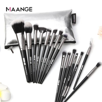 

Pro 5-20pcs Makeup Brushes Set with Bag Powder EyeShadow Blending Eyeliner Eyelash Lip Portable Brush Set For Make up