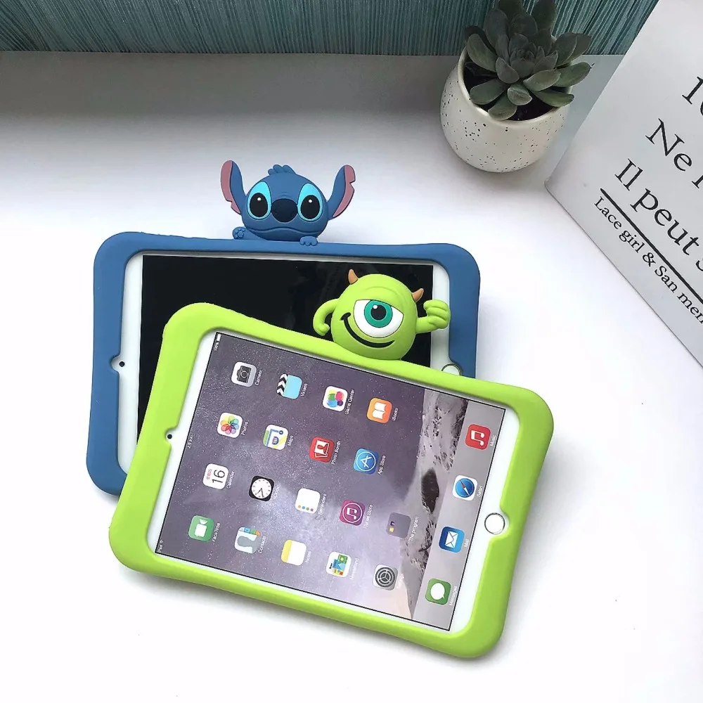 Мультяшный детский силиконовый чехол для IPad 7-го поколения для IPad 10,2, мягкая задняя крышка для нового IPad 10,2, чехол для планшета+ ручка