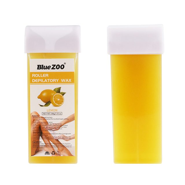 Natural Depilatory Beeswax Strips Hot Wax Machine Dedicated Beeswax Green Tea Aloe Extract Gently Hair Removal Wax TSLM2