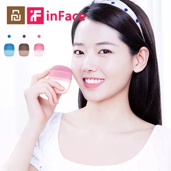 

Xiaomi InFace Mini Sonic Cleansing Instrument Waterproof Electric Silicone Face Washing Instrument Deep Cleaning Portable