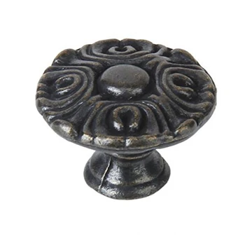 

5 Pcs Vintage Cabinet Door Drawer Bin Kitchen Handle Pull Knob Hardware DIY Decor