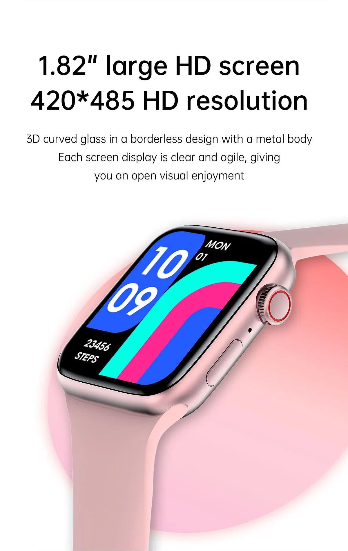 NEW GW67 Pro Max Smart Watch Series 7 Waterproof Bluetooth Call Custom Dial Payment NFC Smartwatch pk W27 W37 Pro W17 X8 Max