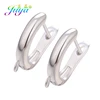 Juya 4pcs/Lot DIY Schwenzy Supplies Copper Material Fastener Bail Earwire Hooks Accessories For Handmade Fashion Earrings Making ► Photo 1/6