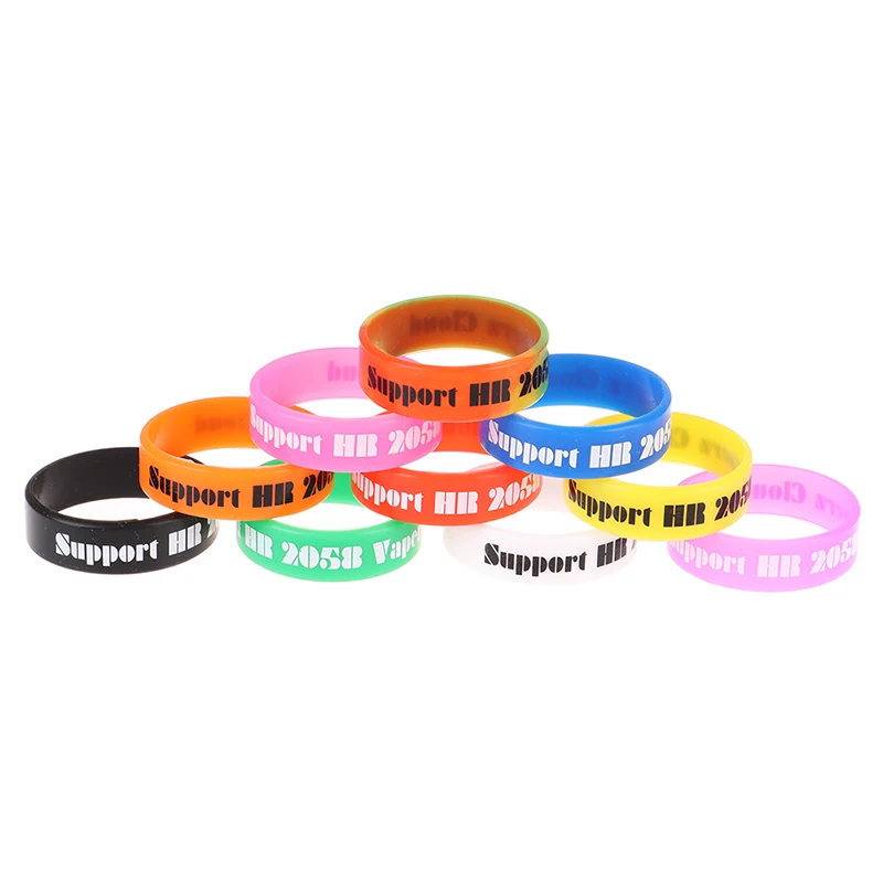 

Trimmer Grip Barber Hair Clipper Grip Rubber Anti Slide Design Barber Trimmer Grips Hairdressing Silicone Decorative 10Pcs Rings