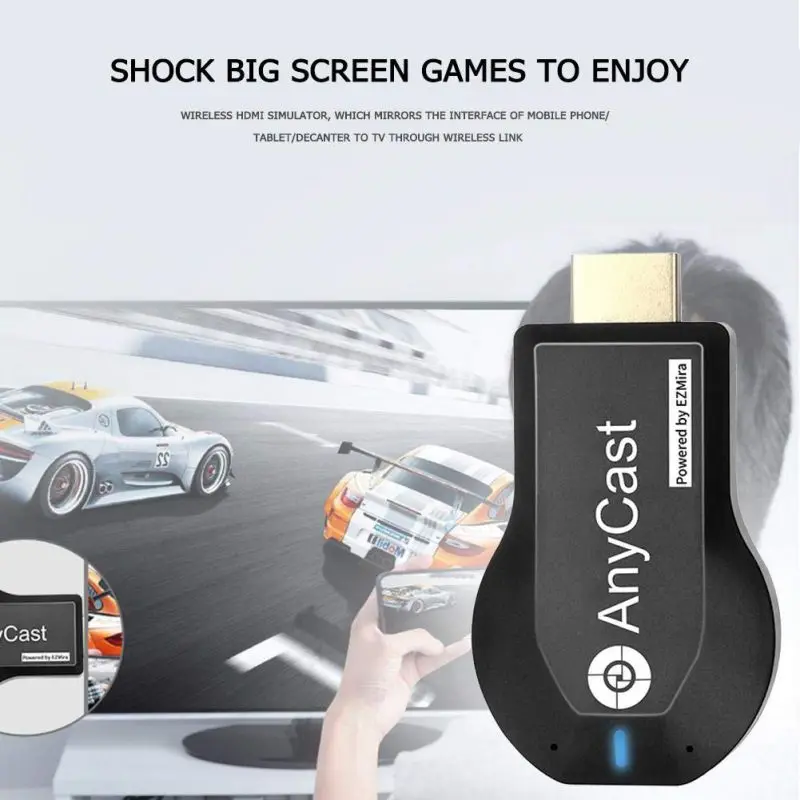 WECAST C2+ мини WiFi Дисплей HDMI Full HD 1080P tv Stick Miracast DLNA Дисплей приемник Ключ адаптер для ноутбук с HDTV проектор