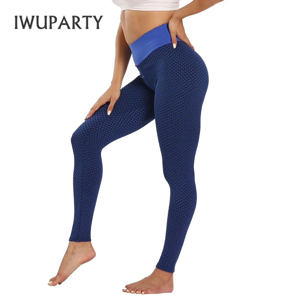 IWUPARTY 3D принт сжимаемые штаны для йоги высокая талия леггинсы спортзала