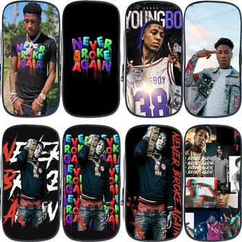 

Pencil Case YoungBoy Never Broke Again Make Up Bag Zipper Pouch Cosmetic Bag Boys Girls School Supplies Toiletry Bag Small Tote