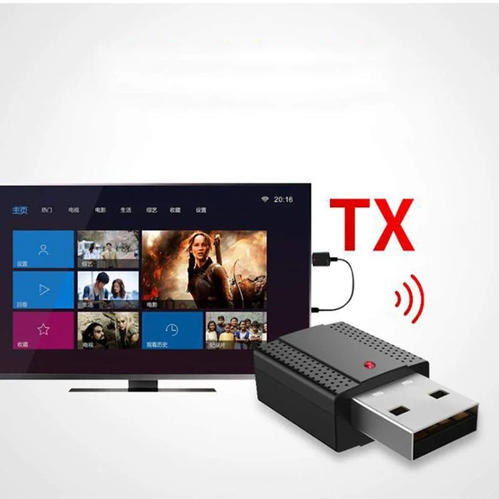 2 в 1 Bluetooth передатчик приемник USB беспроводной аудио адаптер BLE5.0 для мыши клавиатуры GK8899