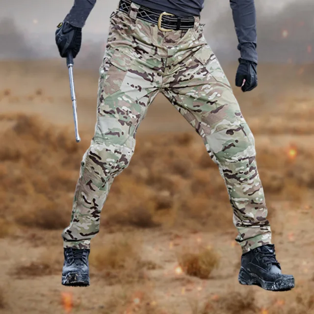S-3xl Men Casual Cargo Pants Classic 