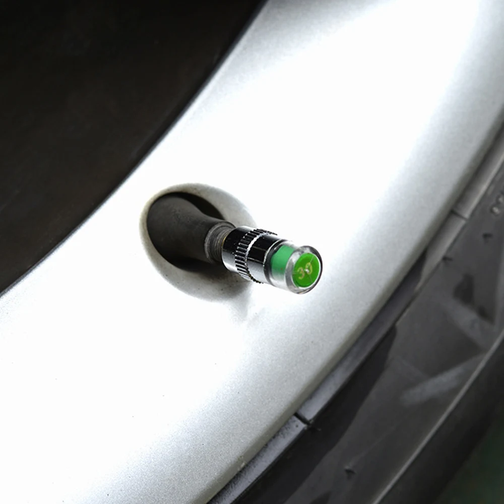 4 шт. монитор давления в шинах манометр монитор Индикатор Tpms мониторинг колпачка Датчик колеса воздушный пресс оповещение диагностический инструмент
