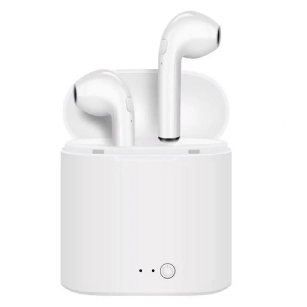 Auriculares inalámbricos I7s TWS con Bluetooth, miniauriculares estéreo internos para todos los teléfonos inteligentes
