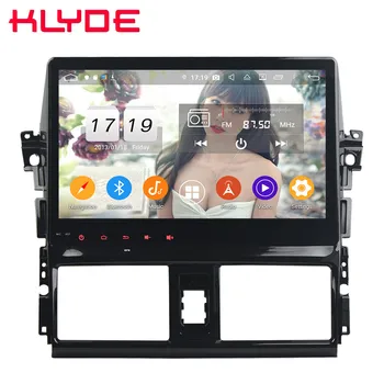 

Klyde 10.1" IPS 4G Android 9.0 Octa Core 4GB RAM 64GB ROM DSP BT Car DVD Multimedia Player Radio For Toyota Yaris Vios 2013-2016