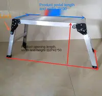 Trapezoid Chair Aluminium alloy Lightweight Step Stools Step Ladders Washing Cleaning Car Chair Bath Shower Foot Stool 5