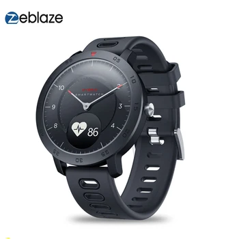 

Zeblaze HYBRID Full Touch Scren Smart Watch Heart Rate Blood Pressure Monitor Water Resist 50M Multi-sport Modes Fashion Watch